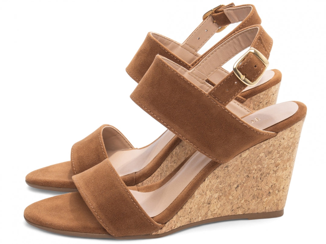 Sandália Plataforma de Cunha Anabela