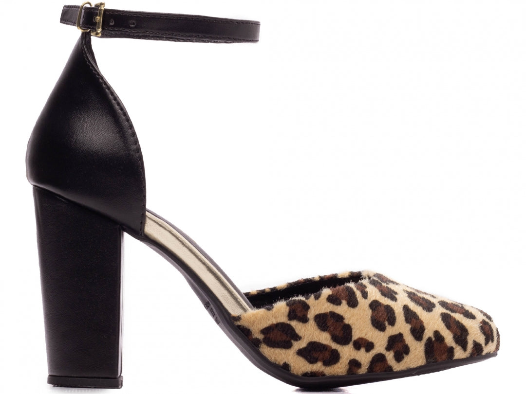 Sapato Scarpin Bico Redondo
