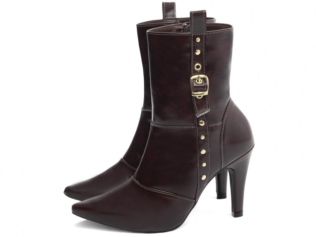 Bota Bico Fino Feminina