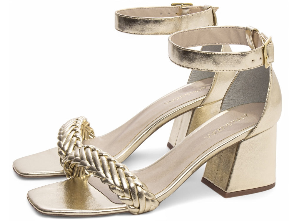 Sandália Salto Bloco Grosso Baixo Numeração Especial Tamanho Grande Ar