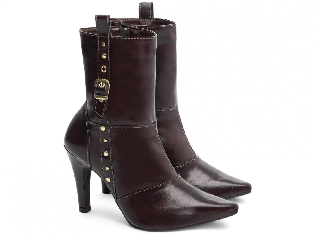 Bota Bico Fino Feminina