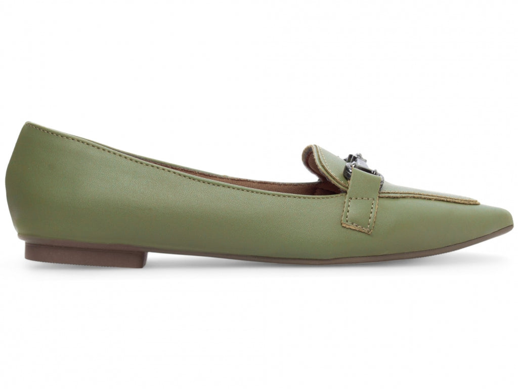 Sapatilha Mocassim Bico Fino Alongado