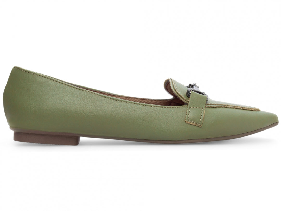 Sapatilha Mocassim Bico Fino Alongado