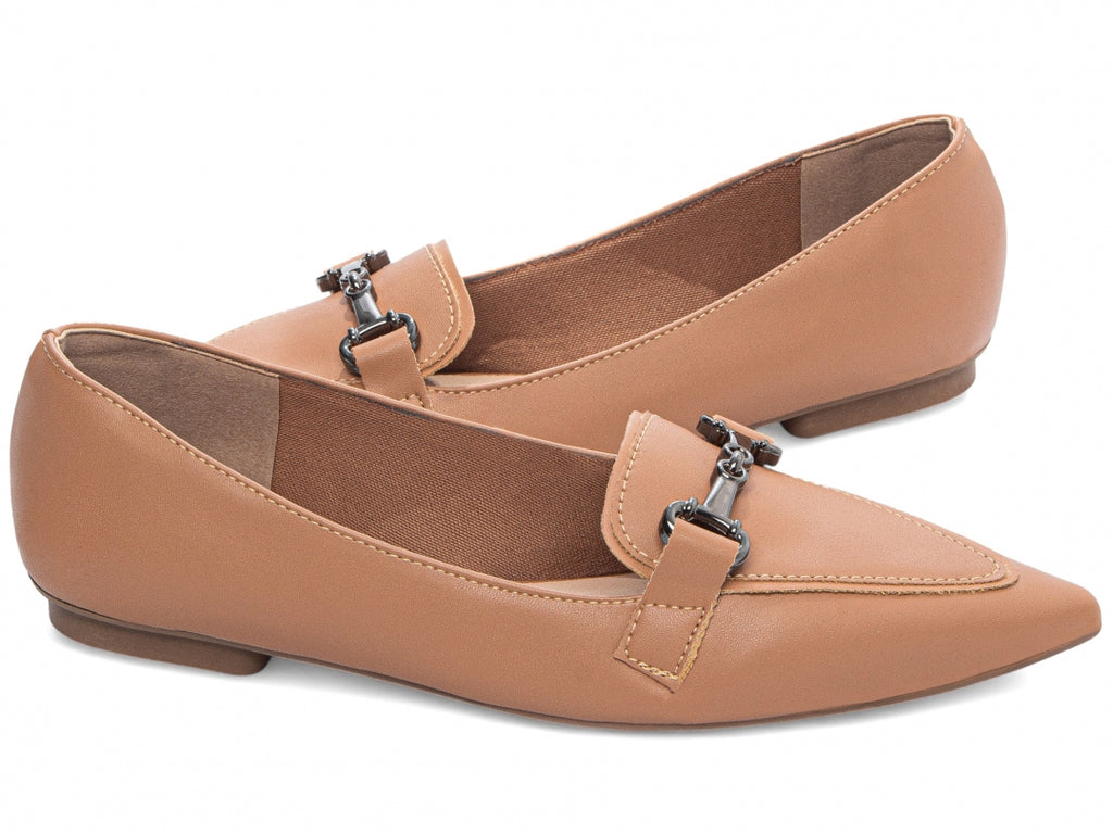 Sapatilha Mocassim Bico Fino Alongado