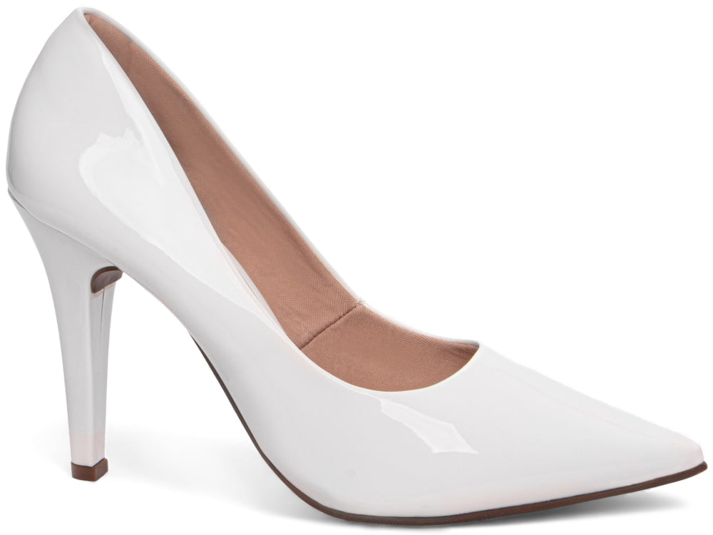 Sapato Scarpin Salto Fino Alto Numeração Especial