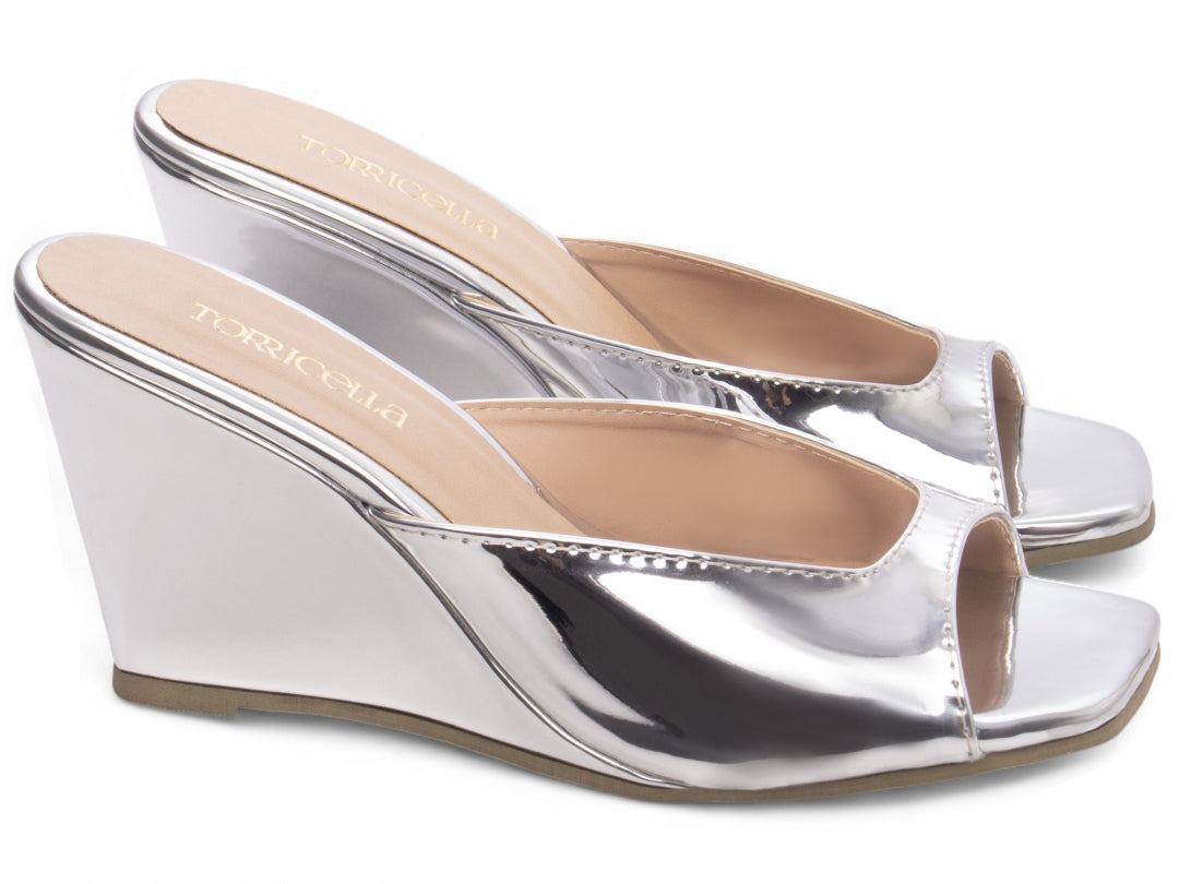 Sandália Anabela Feminina Tamanco