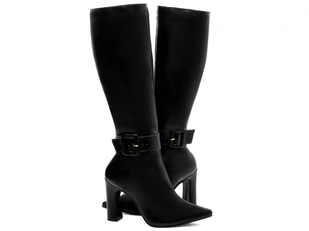 Bota Bico Fino Cano Longo