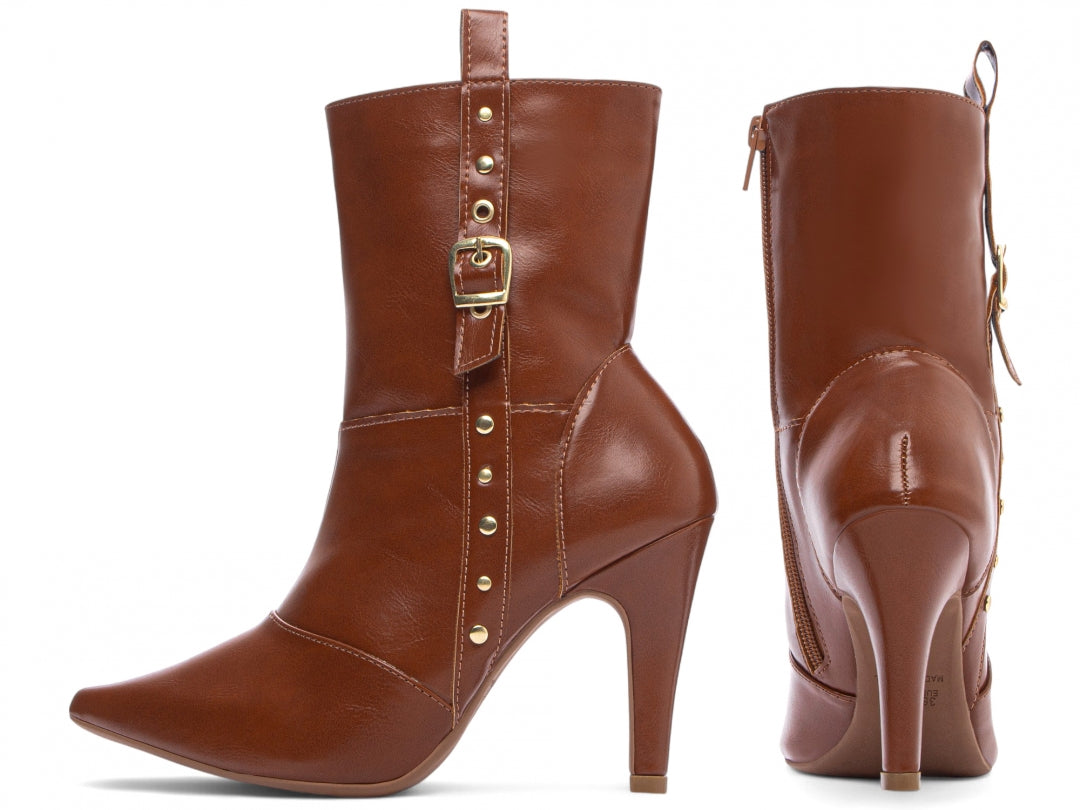 Bota Bico Fino Feminina