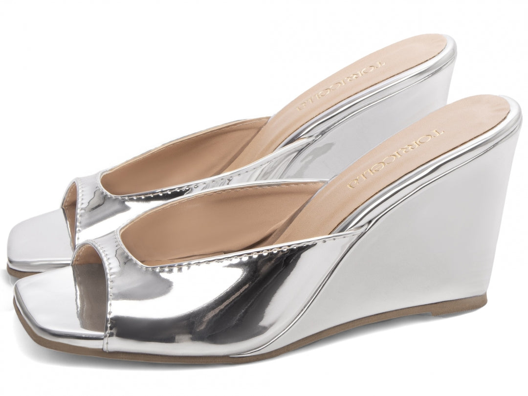 Sandália Anabela Feminina Tamanco